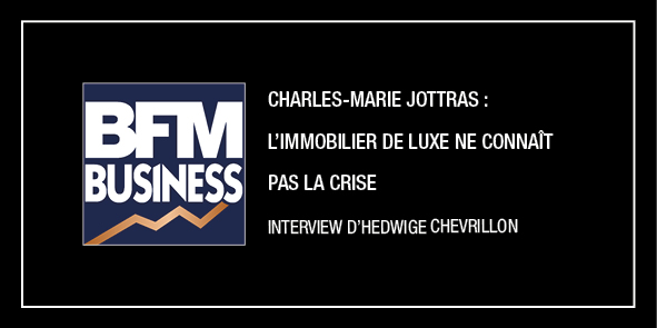 Immobilier - Intervention de Charles-Marie Jottras sur BFM Business